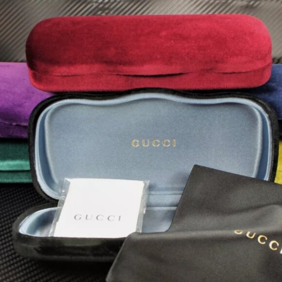 Gucci Men's Eyeglasses Rectangular 56mm - Picture 5 of 5